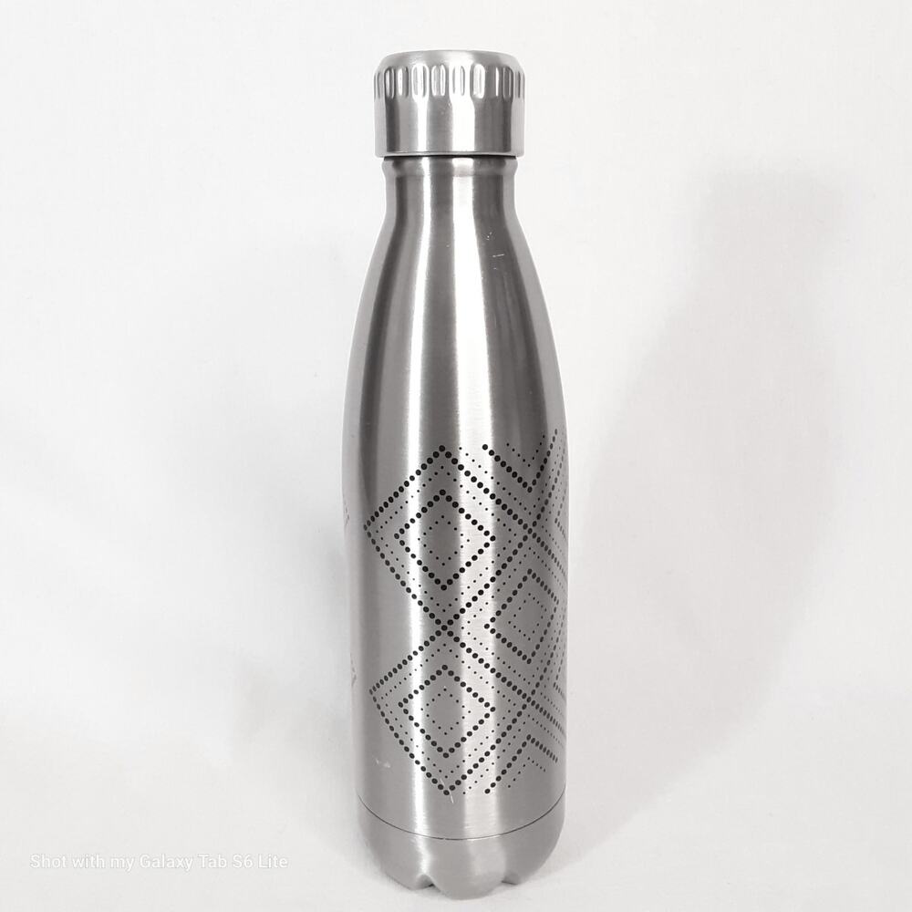 💎Manna 17 oz Vogue Architect Stainless Steel Onyx Tumbler Geometric Design